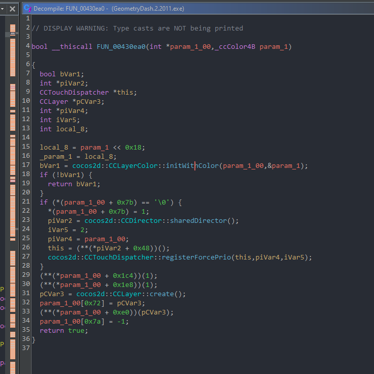 Picture showing what is clearly FLAlertLayer::init